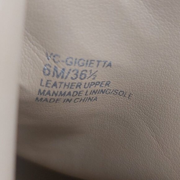 Vince Camuto Gigietta Style Snakeskin Leather Ankle Booties Size 6M - Picture 7 of 9